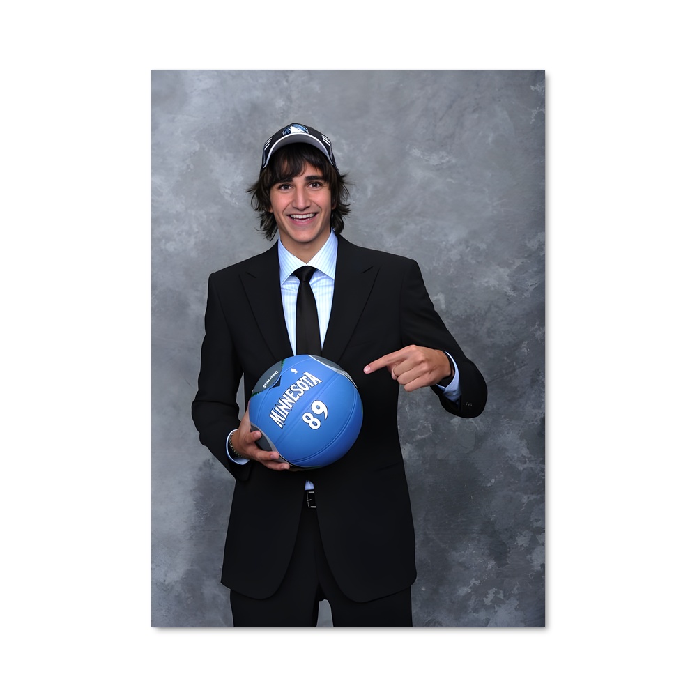 Poster Ricky de rubio – affiche Basketball